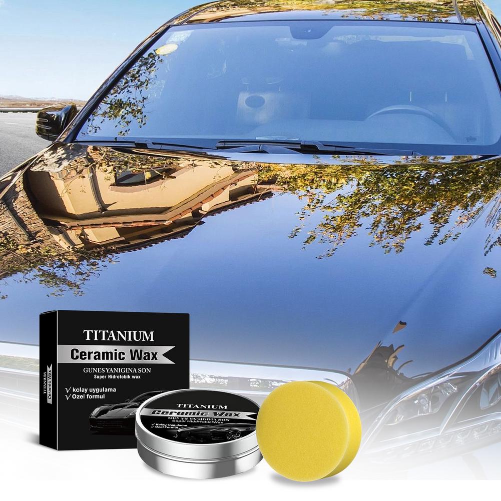 Car Wax Ceramic Coating - Cera per riparazione graffi auto Titanio