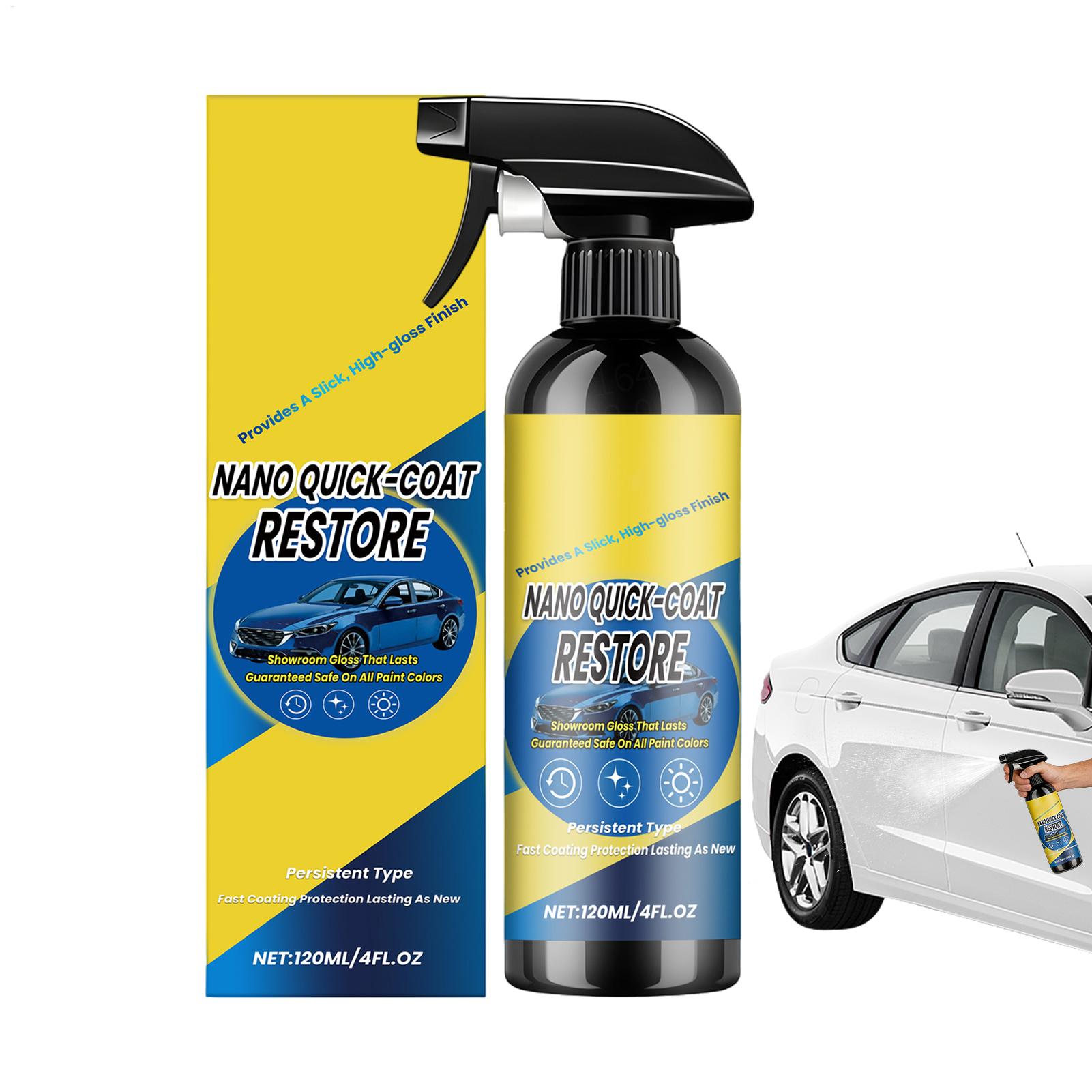 Car Wax Ceramic Coating - Spray per Rivestimento Ceramico Auto 120ml,