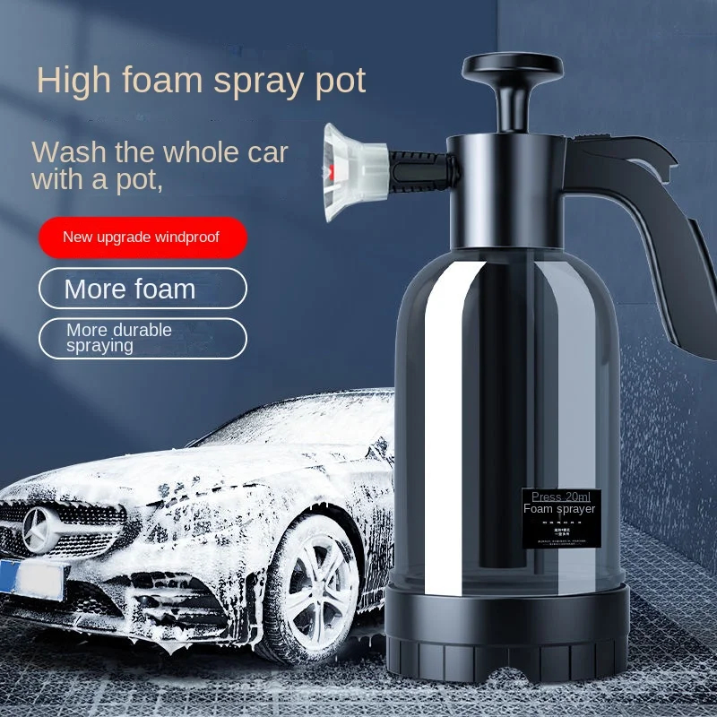 Foam Cannon Car Wash - Spruzzatore di schiuma con pompa manuale