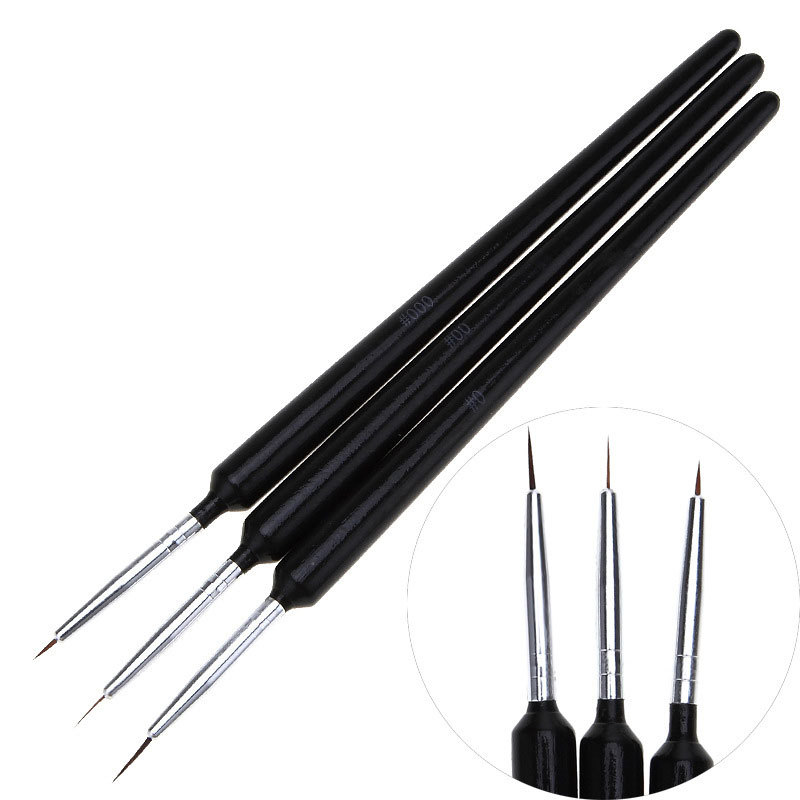 Detailing Brush Set - Set di 3 Pennelli Ultra-fini per