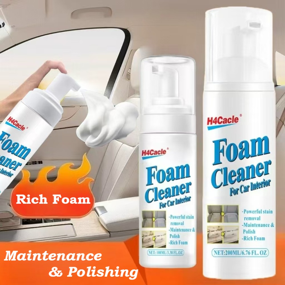 Seat Cleaner Fabric - Detergente in schiuma multiuso Lavaggio interno
