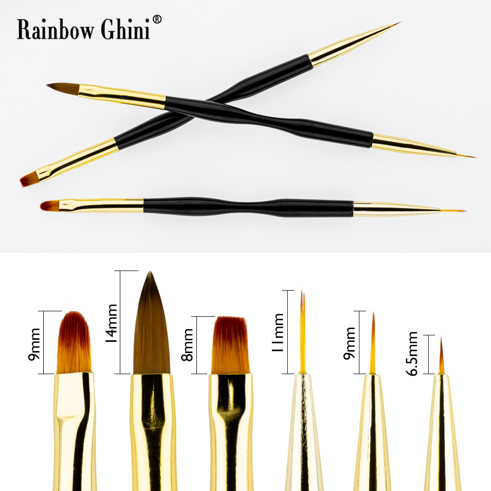 Rainbow Ghini Set di 3 Pennell - Detailing Brush Set recensione e prezzo