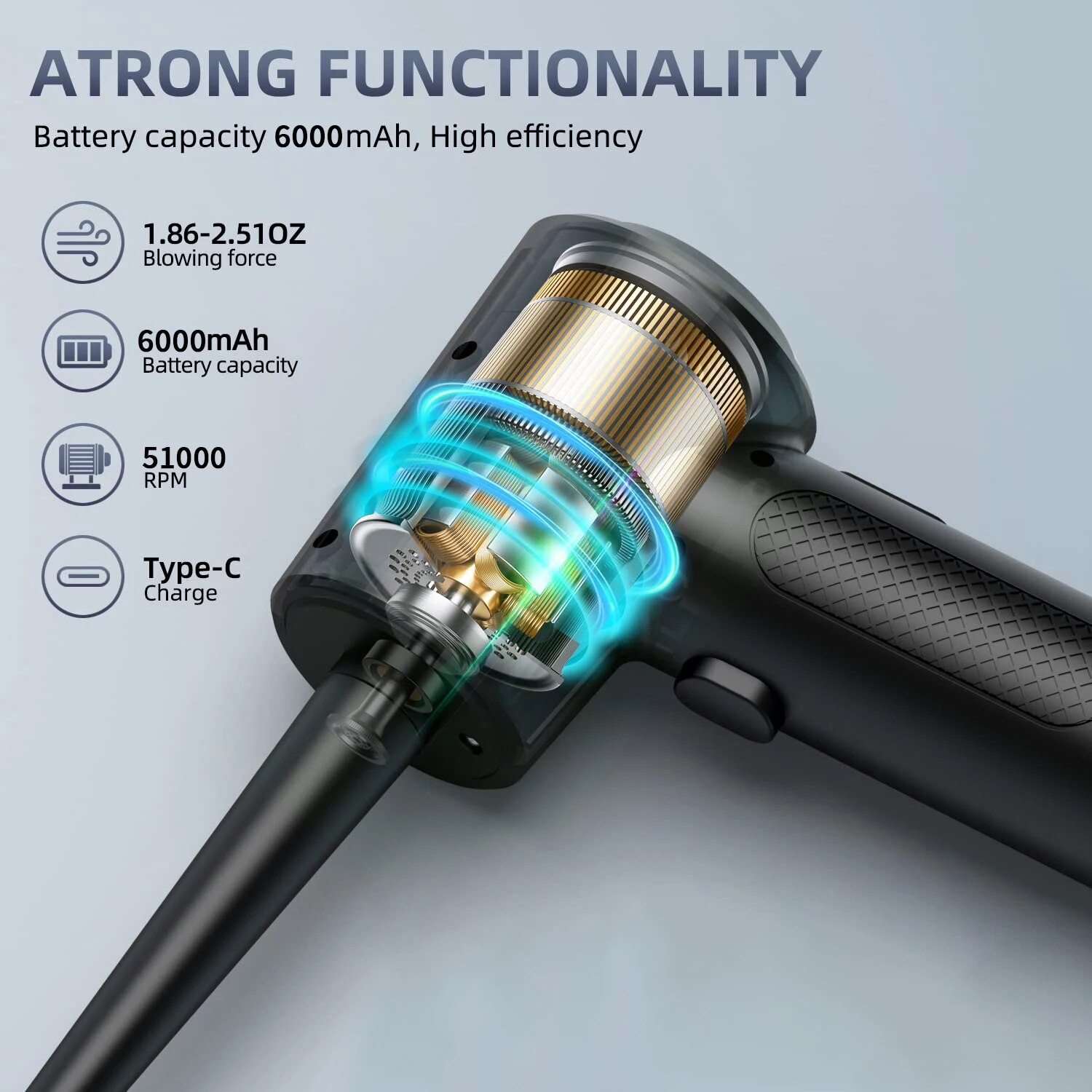 Spolverino ad aria compressa V - Dryer Car Blower recensione e prezzo