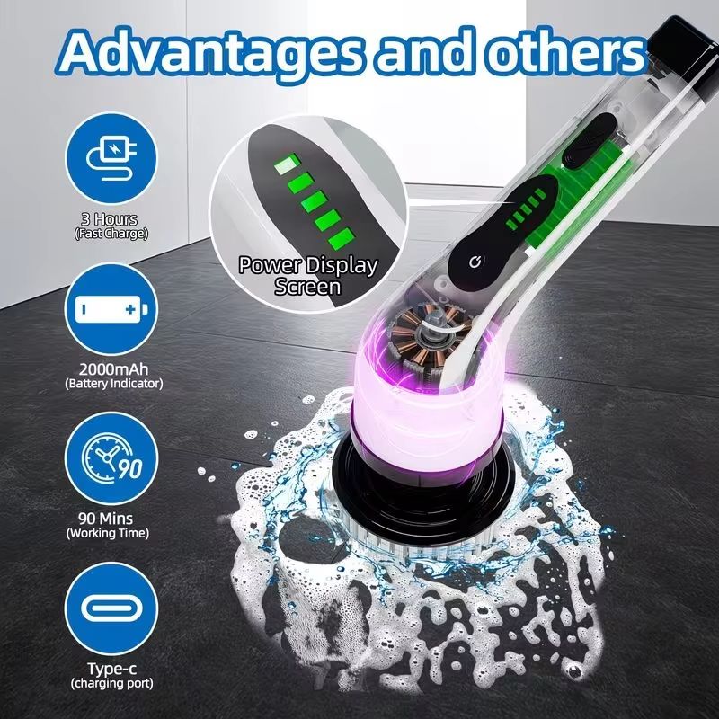 Spazzola Elettrica Rotante Sen - Car Cleaning Brush recensione e prezzo