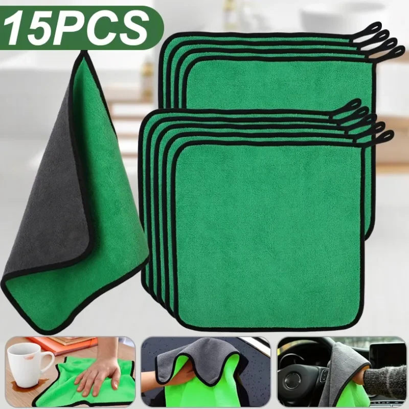 5/15pcs Asciugamano per pulizi - Microfiber Towel Detailing recensione e prezzo